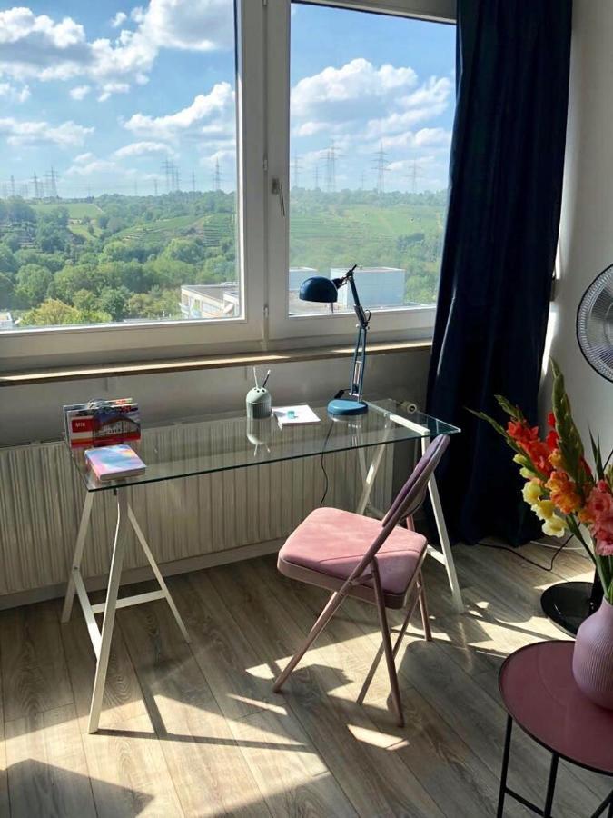 Grosses Appartement Mit Aussichtsbalkon Ludwigsburg Buitenkant foto